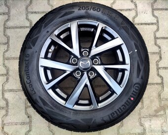 Alu kola originál Mazda 3 5x114,3 R16 Krásná sada - 2