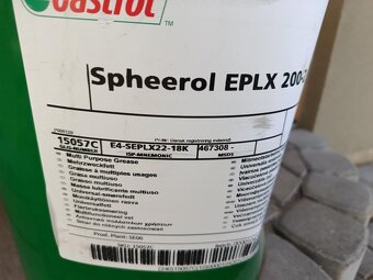 CASTROL SPHEEROL EPLX 200-2 18KG TOP CENA - 2