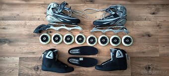 Rollerblade 100, vel. 42, jen 20 km - 2