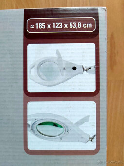 LUPA VELKÁ+SILNÁ LAMPA(500 lm)-NOVÁ-UNIVERZÁLNÍ NASTAVENÍ - 2