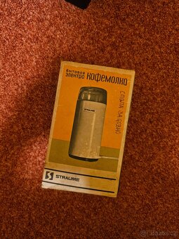 Elektrický mlýnek na kávu Straume – Retro za 500,-Kč - 2