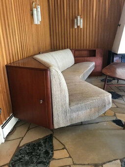Originální Mid Century Lounge Ensemble, jedinečný Styl Fred - 2