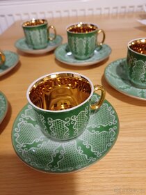 Porcelán. sada moka šálků - 2
