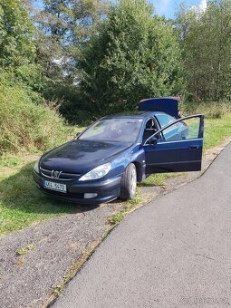 Peugeot 607 2.2 HDI 98 kw rok 2004 možná výměna za moto - 2