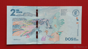 Bankovka KOLUMBIE 2 Pesos rok 2020 stav UNC - 2