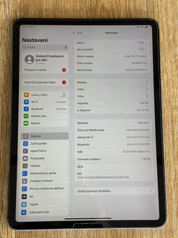 iPAD Pro 11 64GB 1.generace (2018) Cellular / LTE - 2
