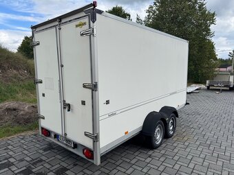 Skříňový přívěs Humbaur , 4 x 1.8 x 2m, nová STK, nové pneu - 2