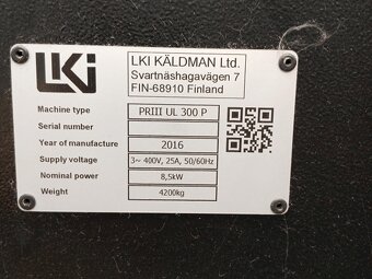 Vysekávací lis AMADA EMZ 3612 M2, použitý, od roku 2016. - 2