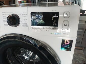 Prodám plně funkční digitální pračku značky Samsung na 8 kg - 2