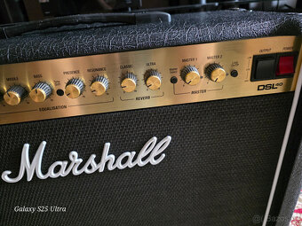 Marshall - lampové kombo DSL40CR+pedál Top stav - 2