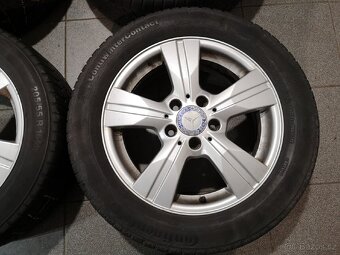 Mercedes A169, B, alu + zimní 205/55/16. - 2