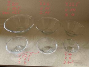 Mísa kuchyňská skleněná - 2