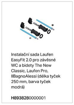 NOVÉ - WC závěsné Laufen PRO - černá mat - 2