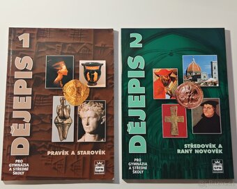 Sada 6 ks učebnic DĚJEPIS pro gymnázia a SŠ - 2