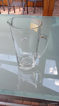 Skleněnou misku, džbánek a sklenici - 2