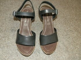 Páskové kožené boty vel.36 - 2