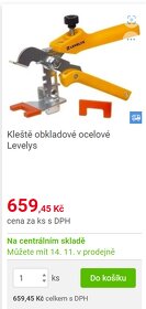 Kleště na obklady - 2