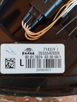 Zadní světlo Clio - 2