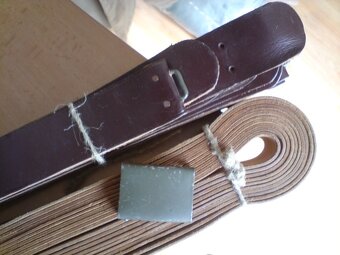 Nový vojenský socialistický pásek opasek záklaďák ČSLA 130cm - 2