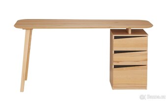 Pc počítačový/ psací stůl z masivu Jádrový buk Germany - 2