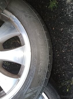 Al disky škoda Octavia včetně pneu - 2