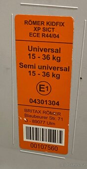 Romer Britax 15-36 kg - 2