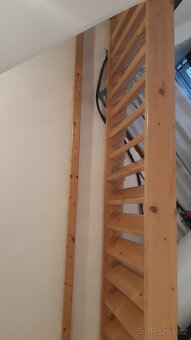 Dřevěné stavební schody - 2