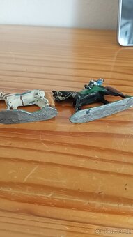 Koníci a dragoun-malované odlitky - 2