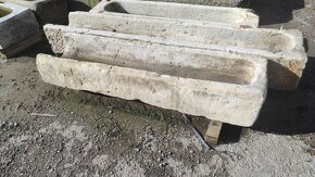 Stará kamenná koryta, žlaby, koryto, žlab - 2