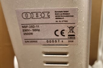 Olejovy radiator - 2