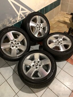 Alu kola Škoda R17 5X112 LETNÍ PNEU 225/50 R17 MICHELIN - 2