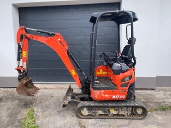 Minibagr Kubota u17 - 3 - 2