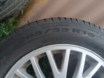 OCTAVIA 1 ORIGINÁL ALU 16 5X100 S PNEU - 2