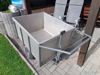 JAWA 90 předělaná + vozík - 2