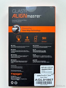 Tvrzené sklo Spigen pro Apple iPhone SE (2020, 2022) - 2