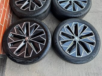 Alu 18" 5x112 orig. škoda "PROPUS" letní 70% SUP3 LaK - 2