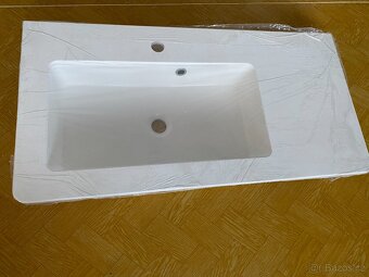 Asymetrické umyvadlo 90x45 cm - 2