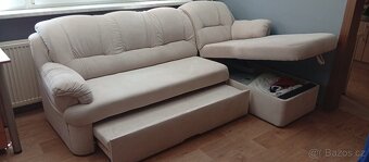 Rozkládací sedačka s úložným prostorem - 2