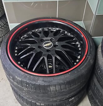 Prodám alu kola 5x112 R19 letní pneu 235/35/R19 - 2