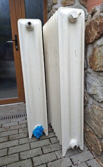 litinové radiátory výška 115cm - 2