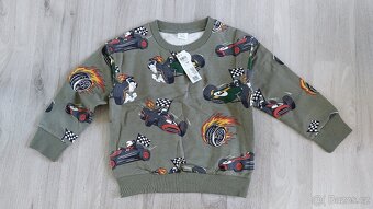 Mikina formule Lindex vel. 104 a 110 - nové - 2