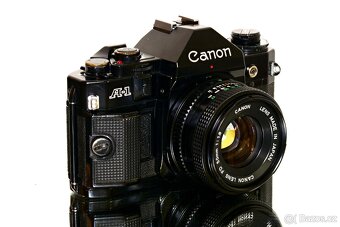 Canon A1 + FD 1,8/50mm po SERVISU - 2