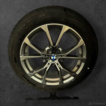 Originální alu kola BMW 5x112 + zimní 225/50r17 - 2
