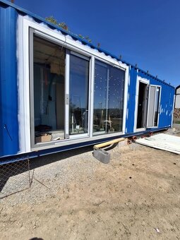 Hs portál hliník 190x205cm trojsklo profil Ultraglide. - 2