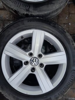 Alu hliníkové disky kola VW Golf VII Škoda Octavia 3 6,5 16 - 2