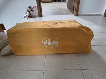 Cestovní dětská postýlka- oranžová - 2