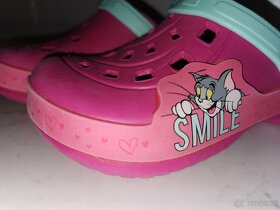 Dětské pantofle, nazouváky, crocsy, kroksy, vel. 28/29 - 2