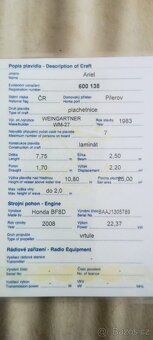 🛥️ Plachetnice Ariel – stabilní německá klasika s přívěsem - 2