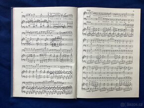Prodaná nevěsta, libreto, noty, 1907, zachovalé - 2