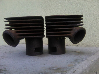 Jawa 350/634 - válce,otáčkoměr,blinkry a vypínač spojky - 2